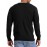 New Men's Solid Color Spring/Autumn Knit Cardigan V-Neck Outerwear Youth Knit Sweater Coat
