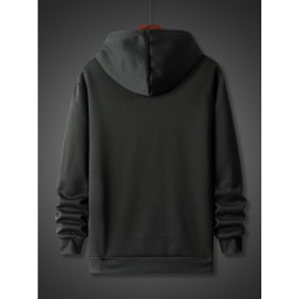 Large size 0XL - 7XL Personalized Men'S Cap Hoodie with Pockets | Add Your Own Picture or Photo Design for a Special Gift - Soft and Comfortable Casual Sports Long-Sleeved Pullover Fashionable Sportswear, Plus Size