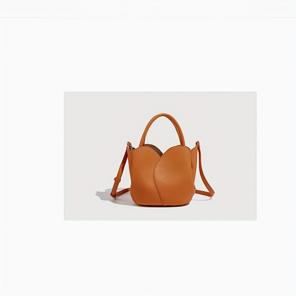 3-Color Tote Bags - Stylish Black, Orange & Beige Handbags with Golden-Tone Hardware, Perfect for Business, Commuting & Casual Outings, Versatile Carryall | Minimalist Design | Textured Finish