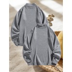 American High Street Sweater for Men, Autumn/winter Mid-neck Top